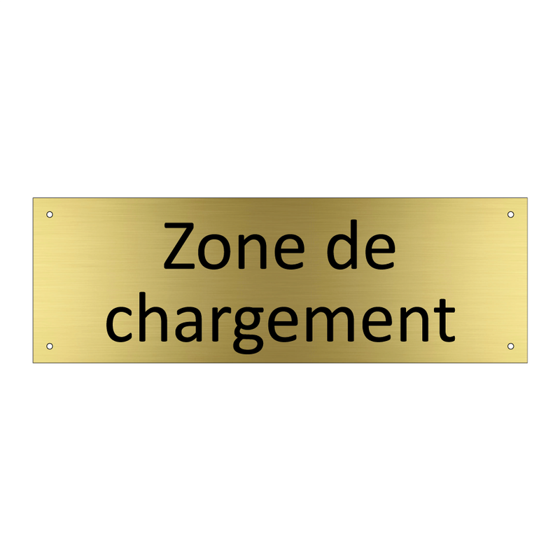 Zone de chargement