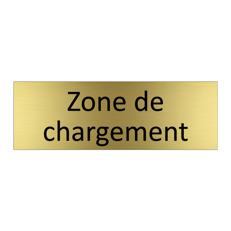 Zone de chargement