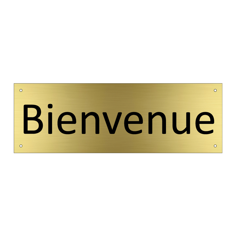 Bienvenue