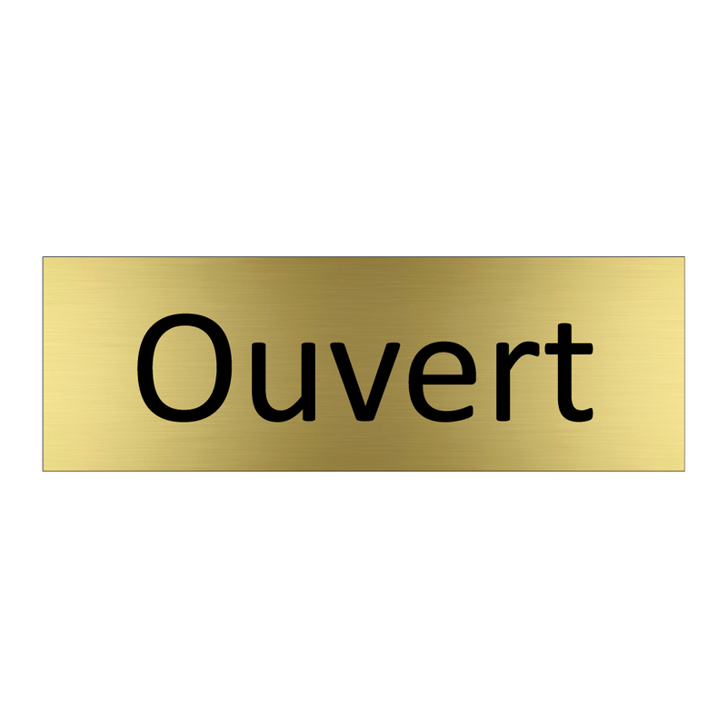 Ouvert