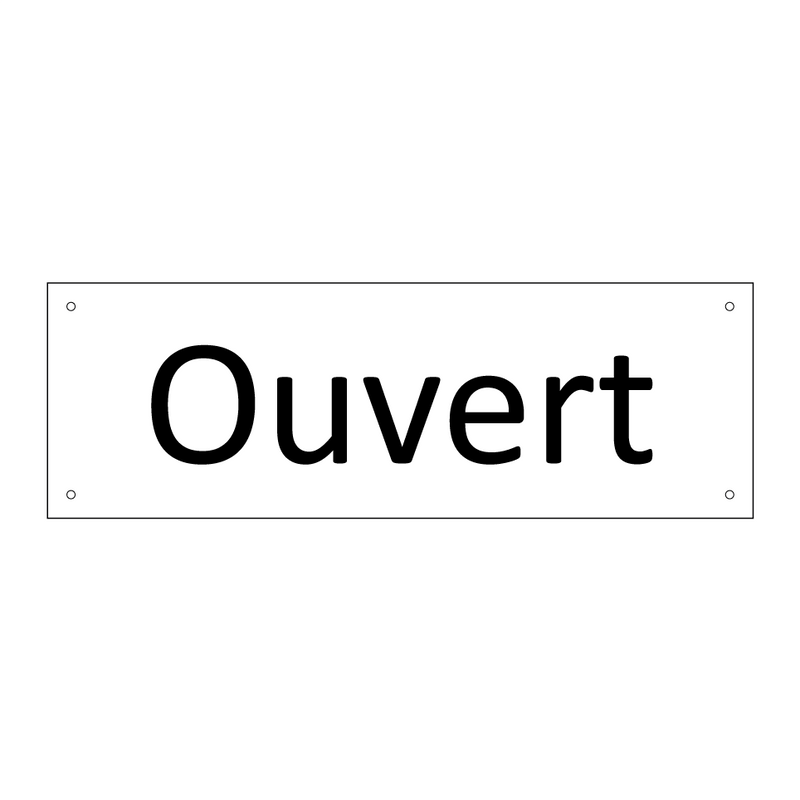 Ouvert