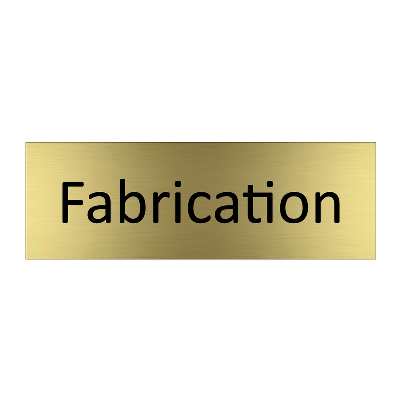Fabrication & Fabrication & Fabrication & Fabrication & Fabrication & Fabrication