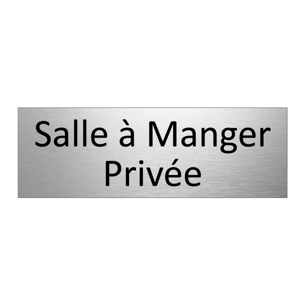 Salle à Manger Privée