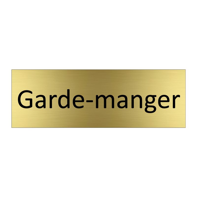 Garde-manger