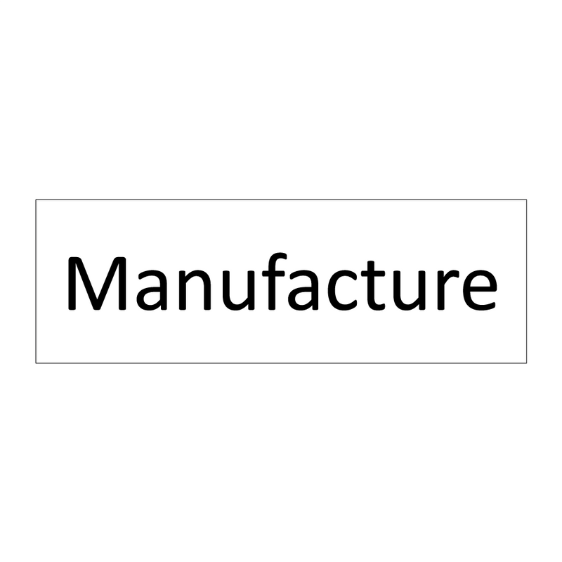 Manufacture & Manufacture & Manufacture & Manufacture & Manufacture & Manufacture