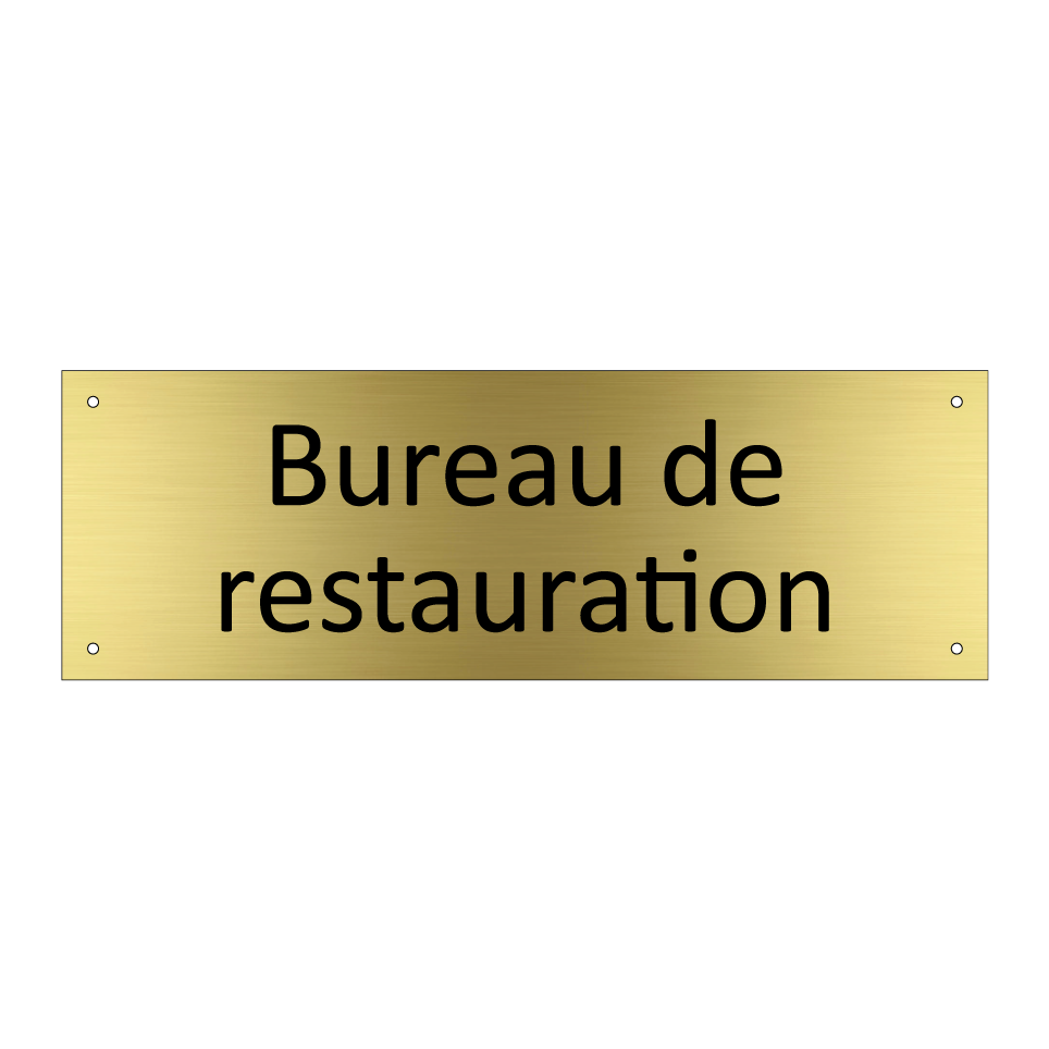 Bureau de restauration