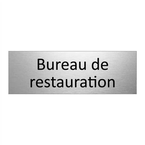 Bureau de restauration