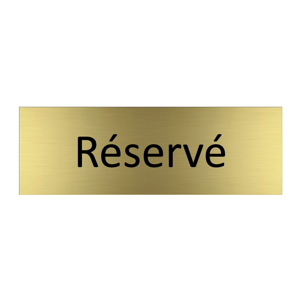 Réservé & Réservé & Réservé & Réservé & Réservé & Réservé