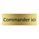 Commander ici