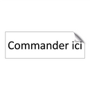 Commander ici