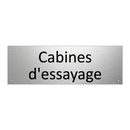 Cabines d'essayage