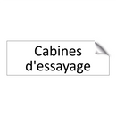 Cabines d'essayage
