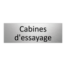 Cabines d'essayage