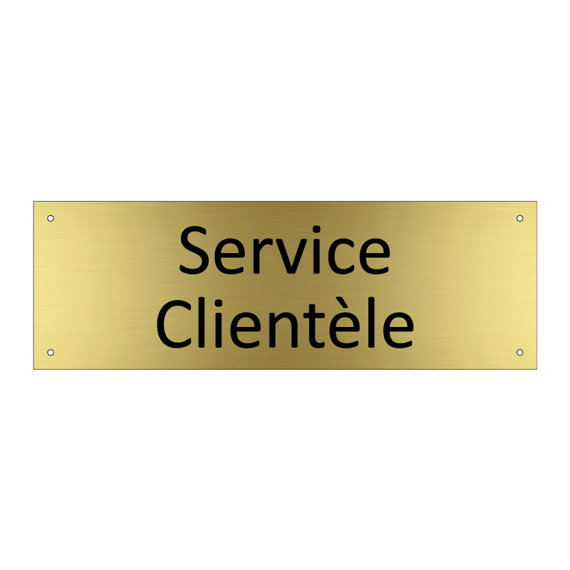 Service Clientèle