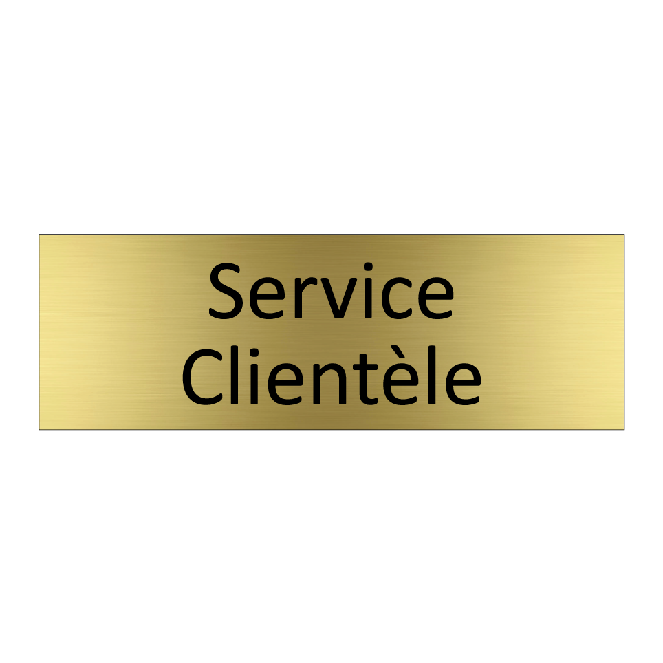 Service Clientèle