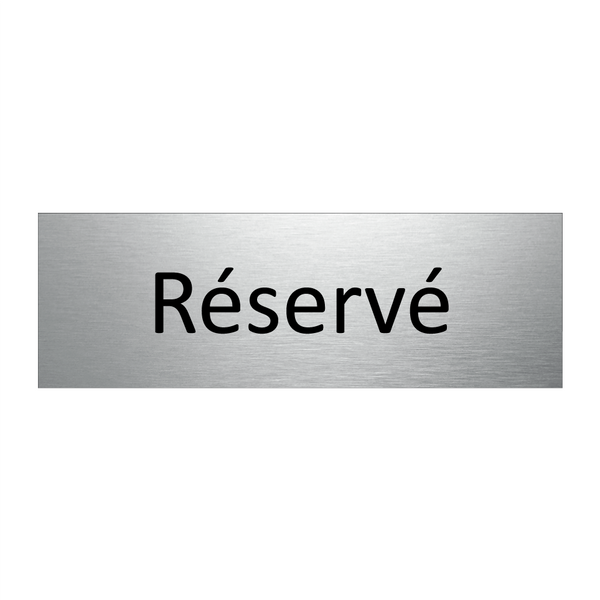 Réservé & Réservé & Réservé & Réservé & Réservé & Réservé & Réservé