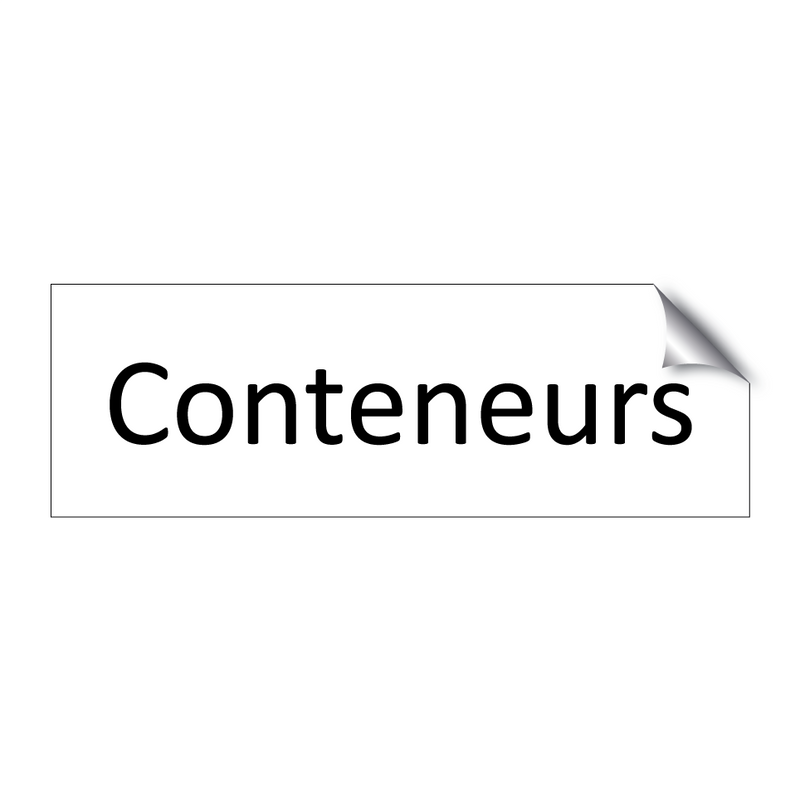 Conteneurs & Conteneurs & Conteneurs