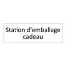 Station d'emballage cadeau