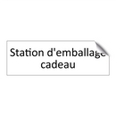 Station d'emballage cadeau