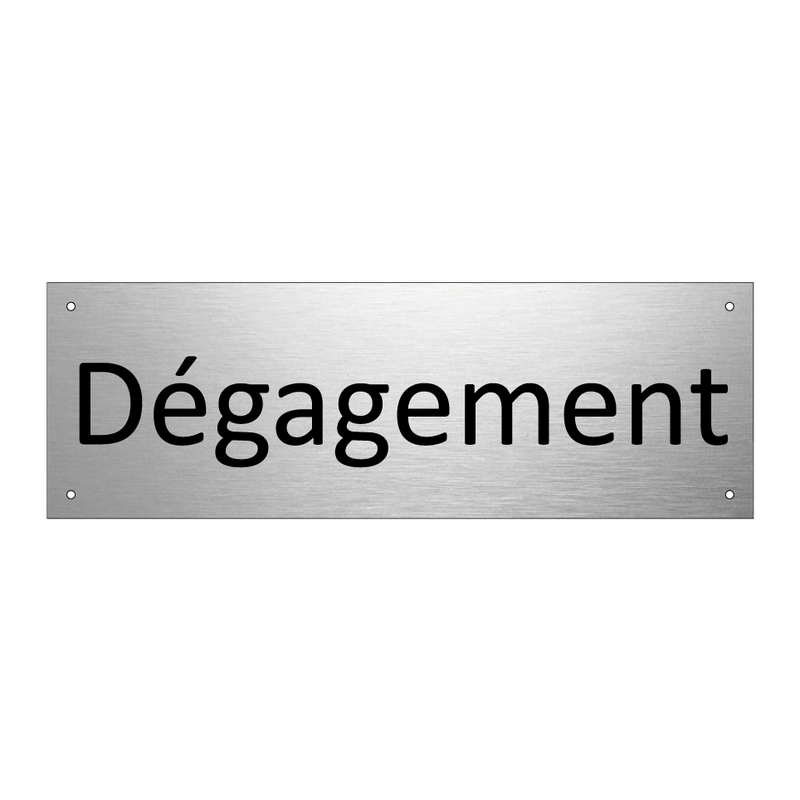 Dégagement