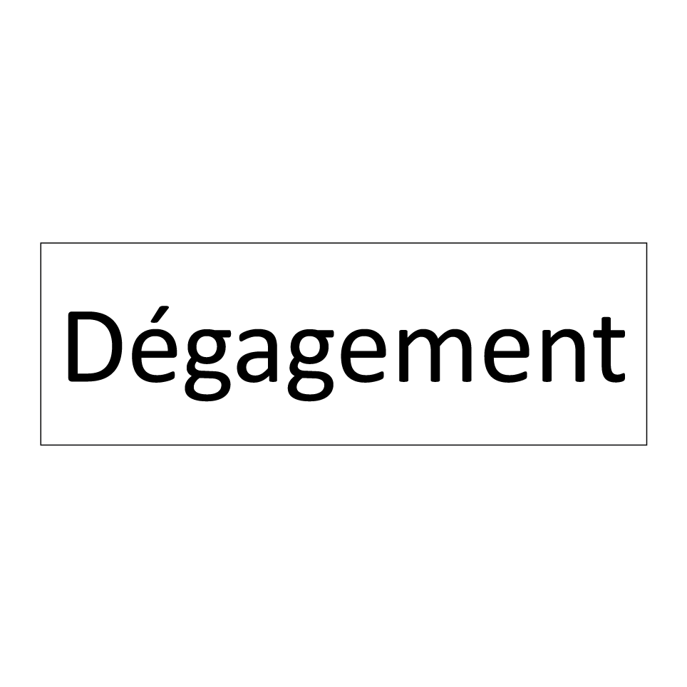 Dégagement
