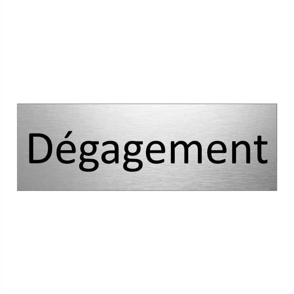 Dégagement