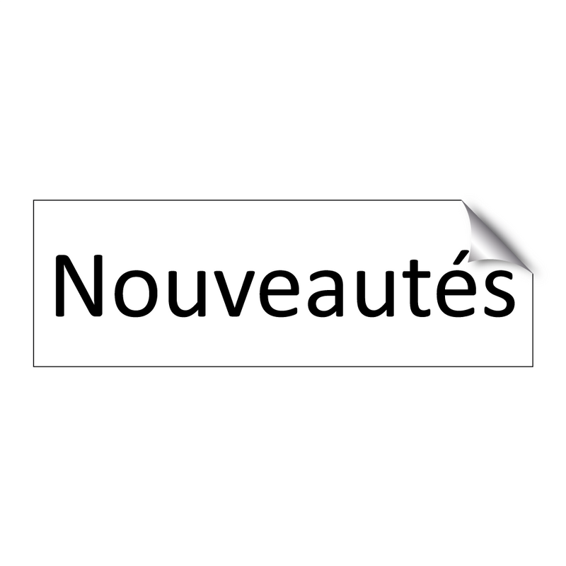 Nouveautés
