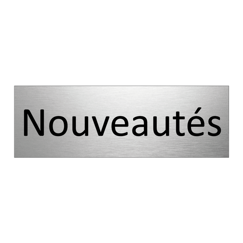 Nouveautés