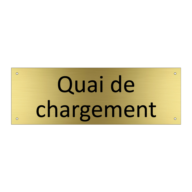 Quai de chargement