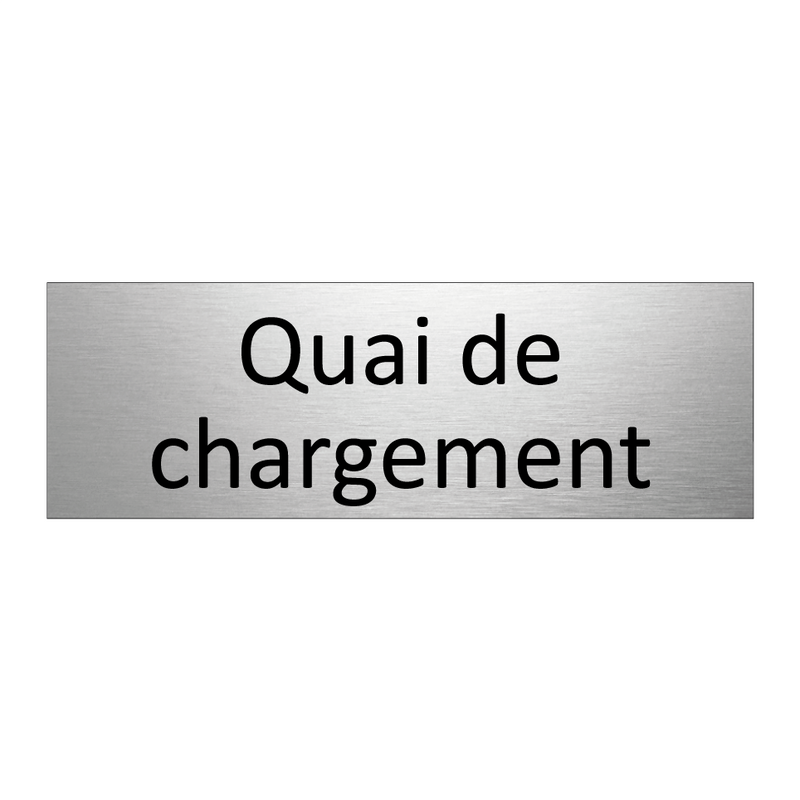Quai de chargement