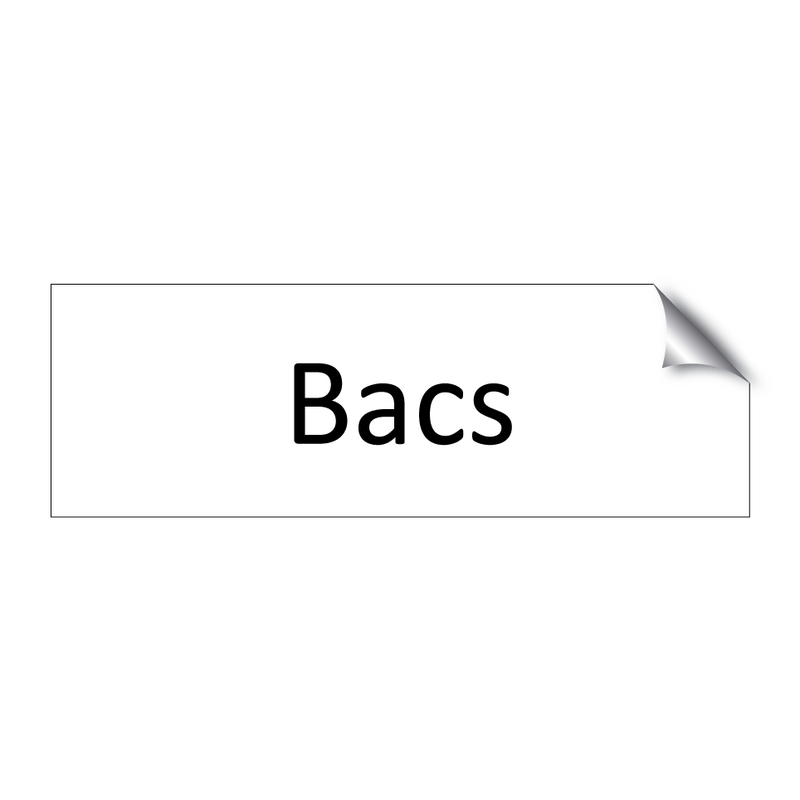 Bacs & Bacs & Bacs