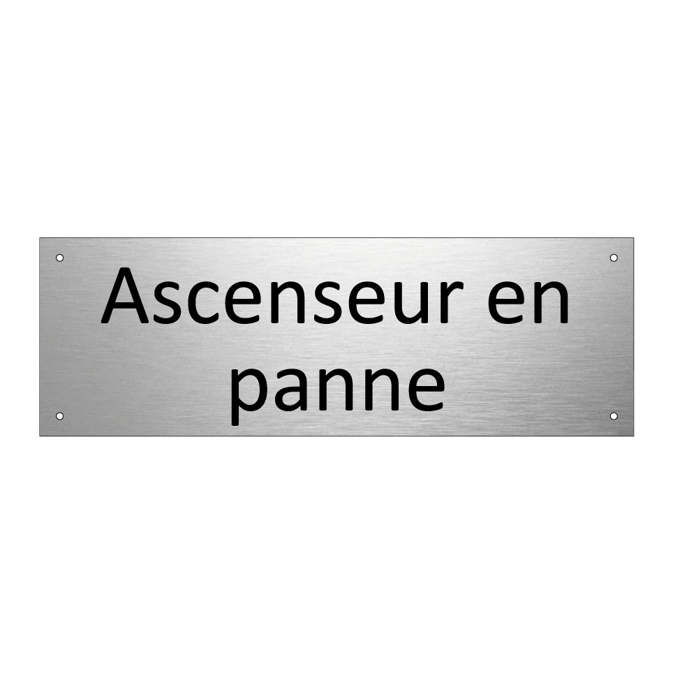 Ascenseur en panne