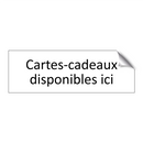 Cartes-cadeaux disponibles ici