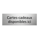 Cartes-cadeaux disponibles ici