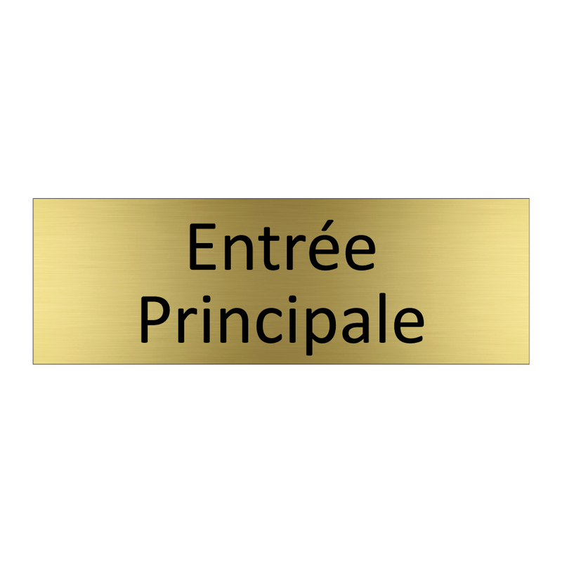 Entrée Principale