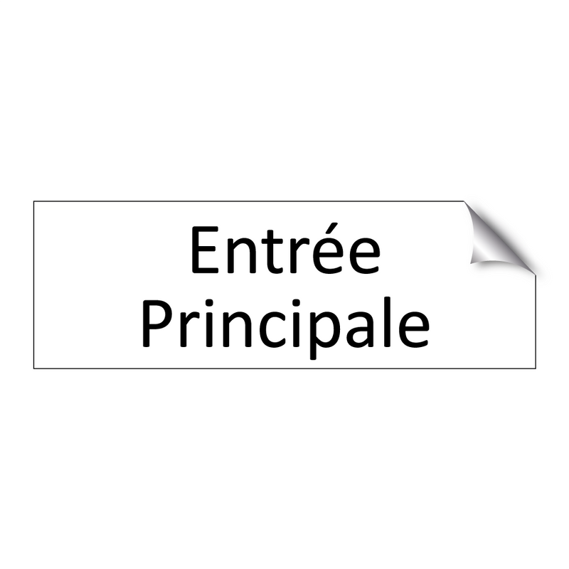 Entrée Principale