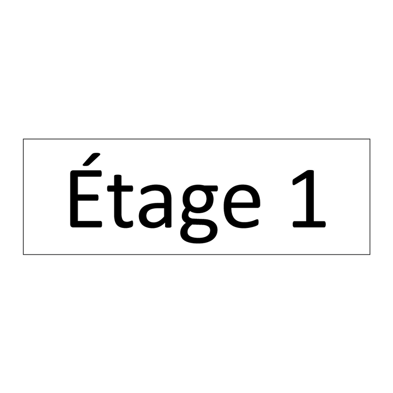 Étage 1
