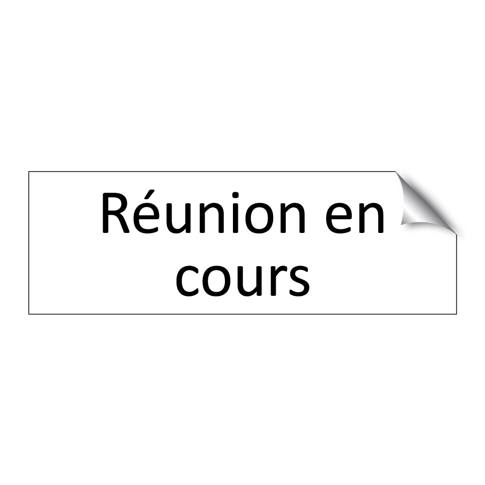 Réunion en cours