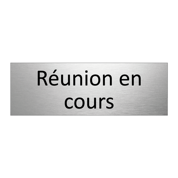 Réunion en cours