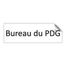 Bureau du PDG