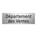 Département des Ventes