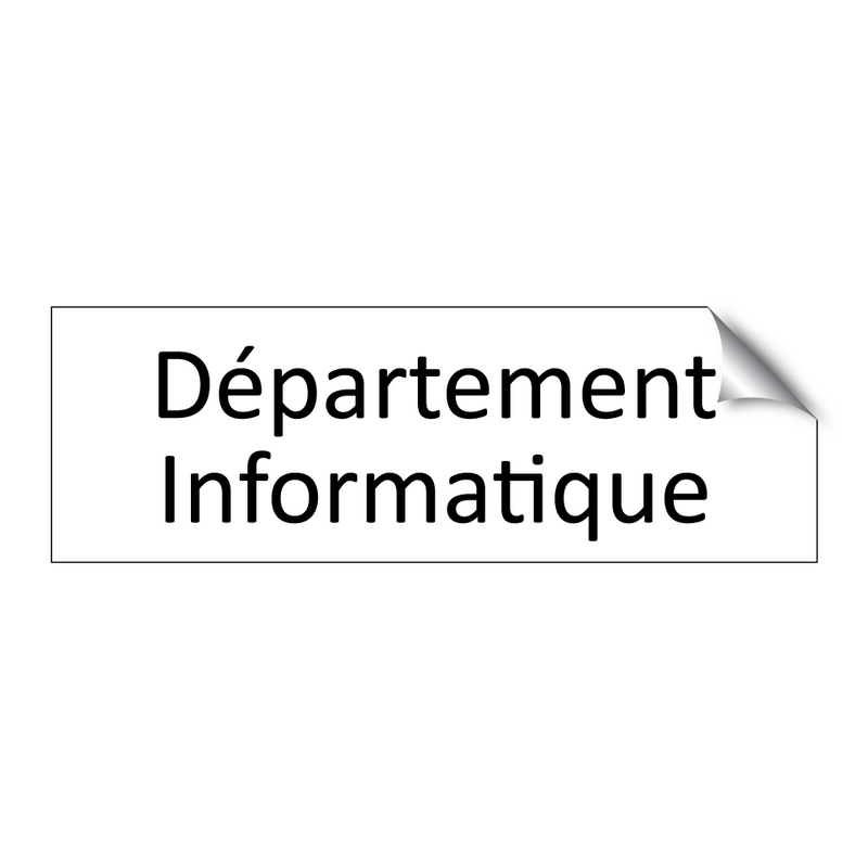 Département Informatique