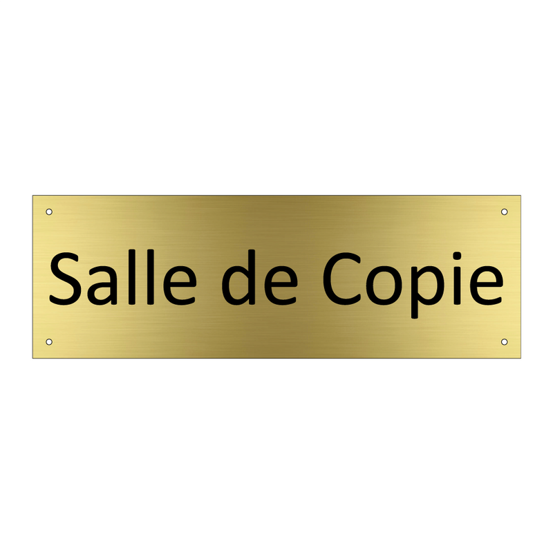 Salle de Copie