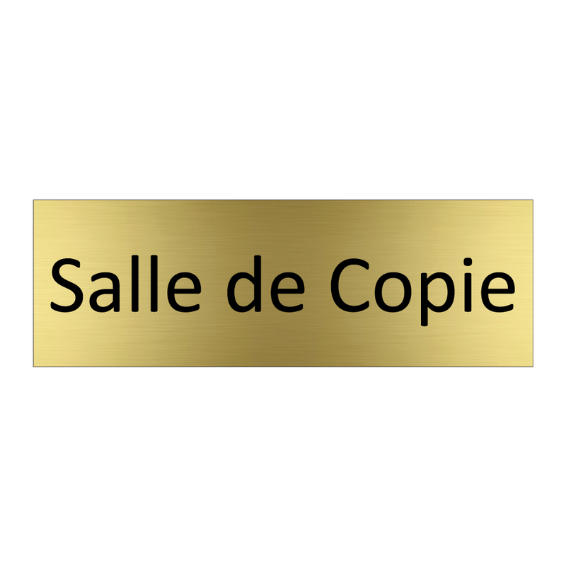 Salle de Copie