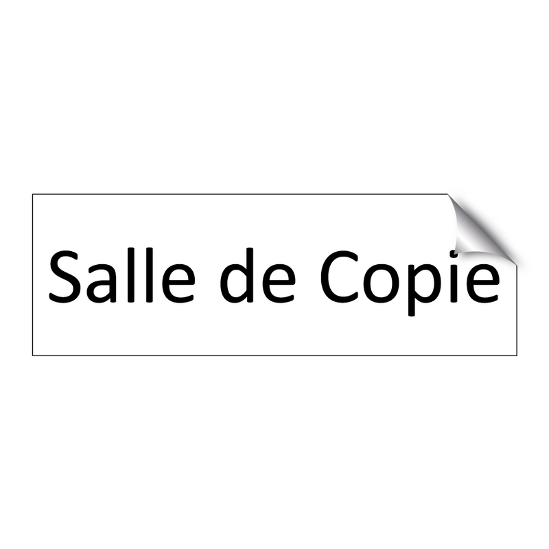 Salle de Copie