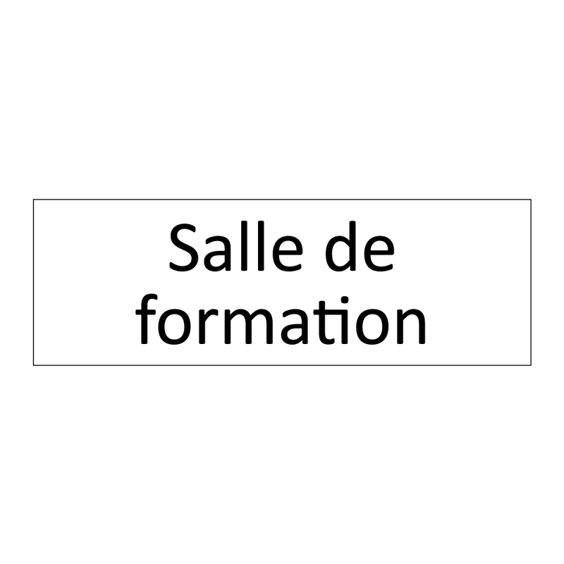 Salle de formation