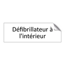 Défibrillateur à l'intérieur