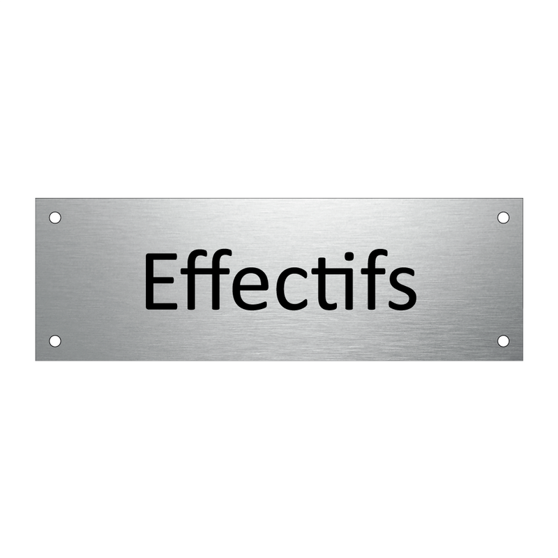 Effectifs & Effectifs & Effectifs