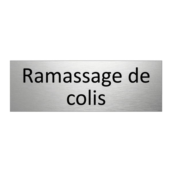Ramassage de colis