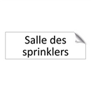 Salle des sprinklers